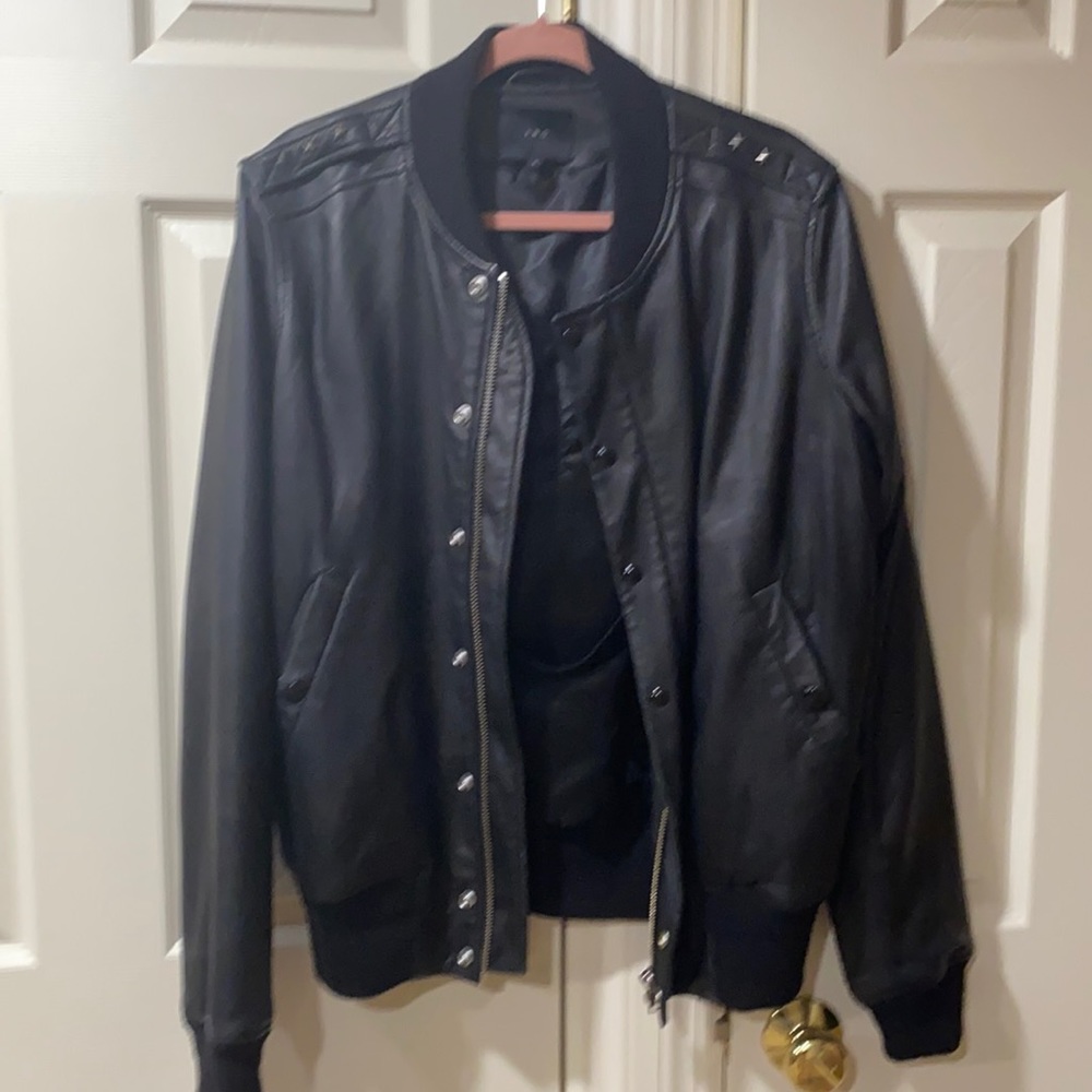 iro leather jacket sz L